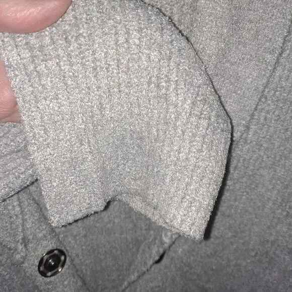 Barefoot Dreams Bamboo Chic Lite Snap Up Sweater Size 1X - Picture 7 of 8